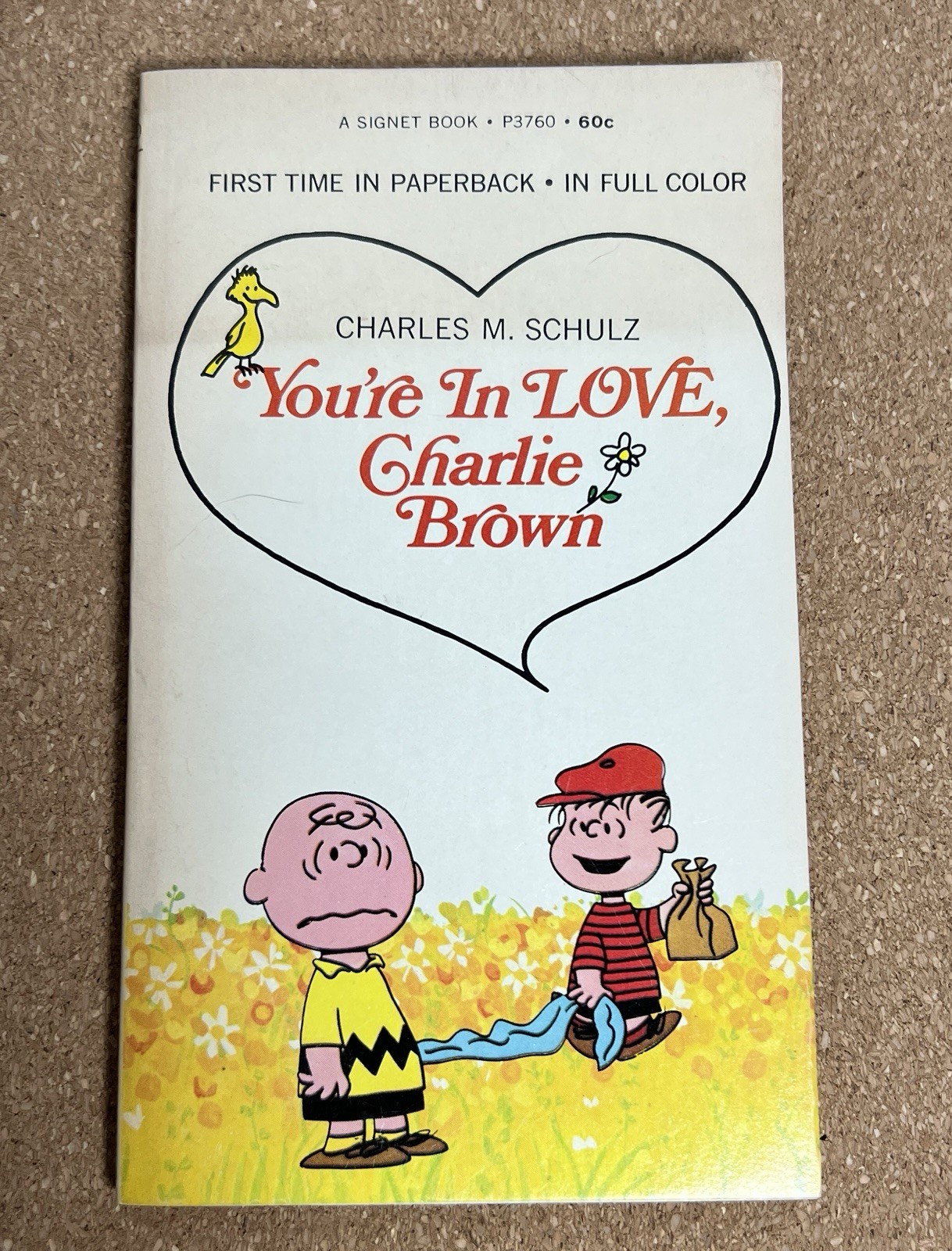 You’re In Love Charlie Brown Charles Schulz 1968 First Edition Paperback