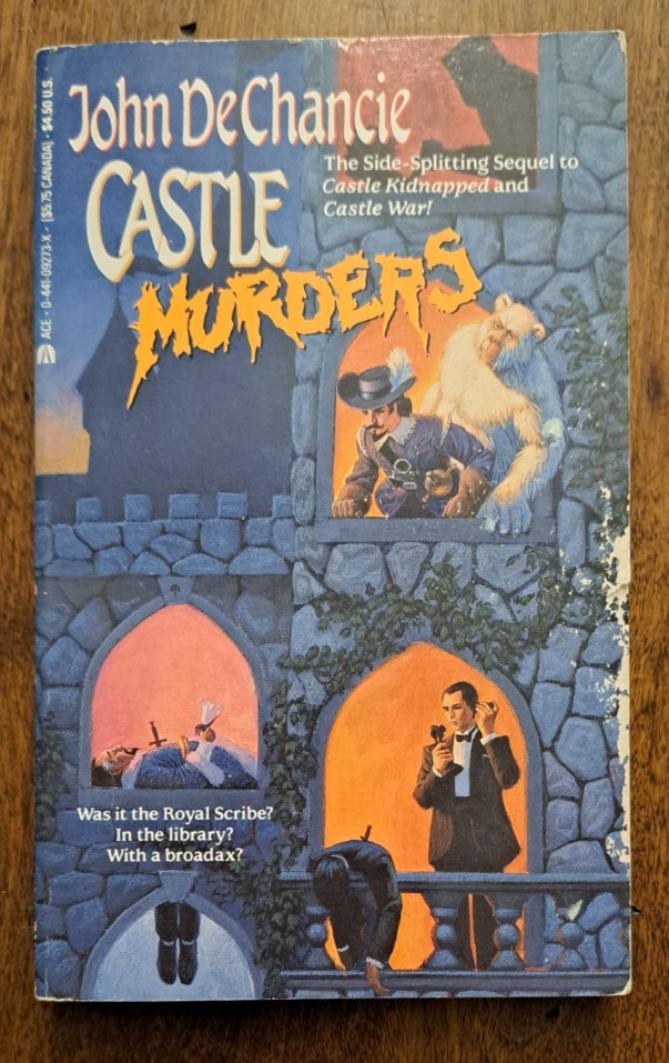 Castle Murders by John DeChancie 1991 paperback