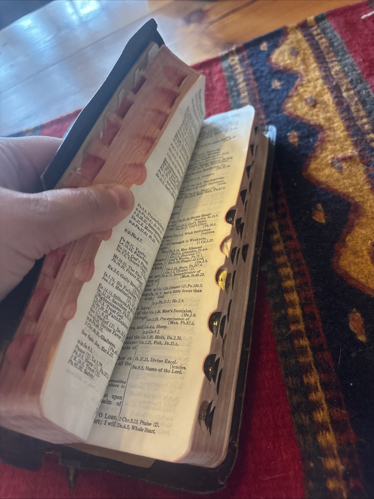The New Chain Reference Bible THOMPSON 1934 3rd Improved Edition / 29th Reprint