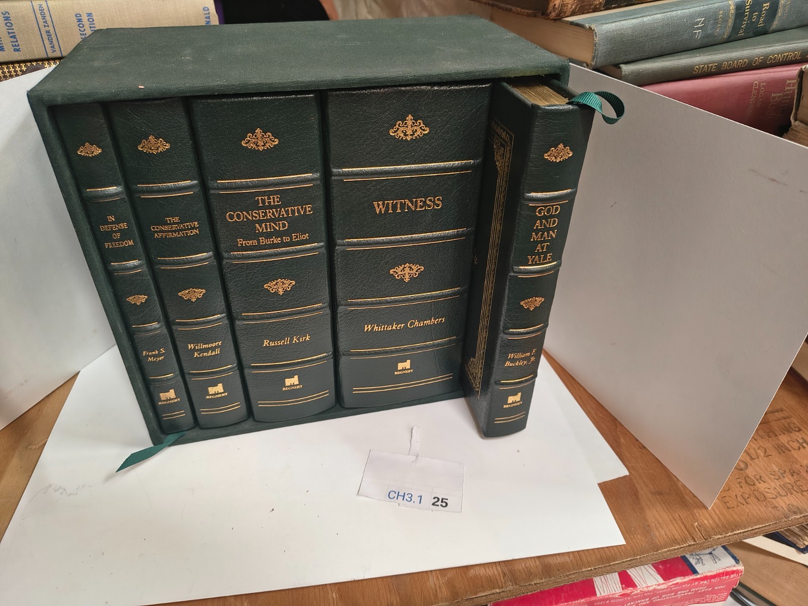 1997 Regnery Conservative Classics limited edition SET Complete FINE Gilded !
