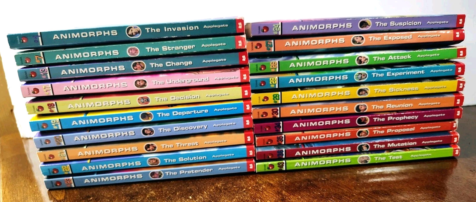ANIMORPHS BOOKS LOT OF 20 BY K. A. APPLEGATE YOUNG ADULT SCIENCE FICTION FANTASY
