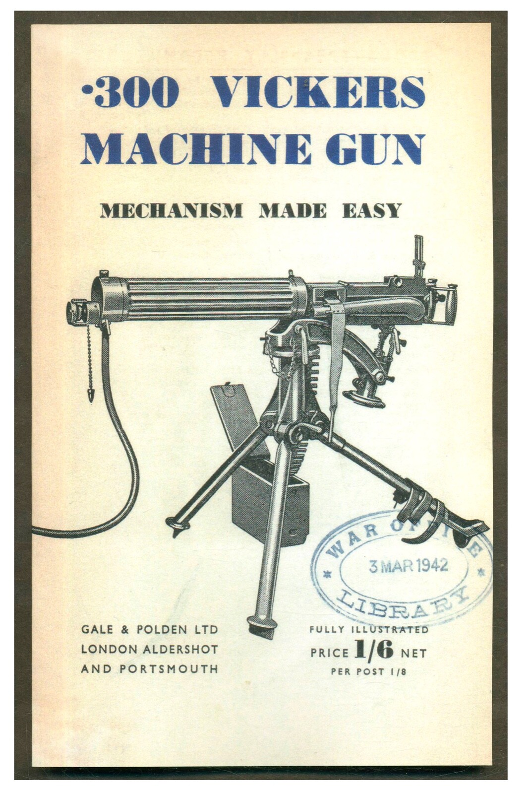 .300 Vickers Machine Gun Mechanism Made Easy PB