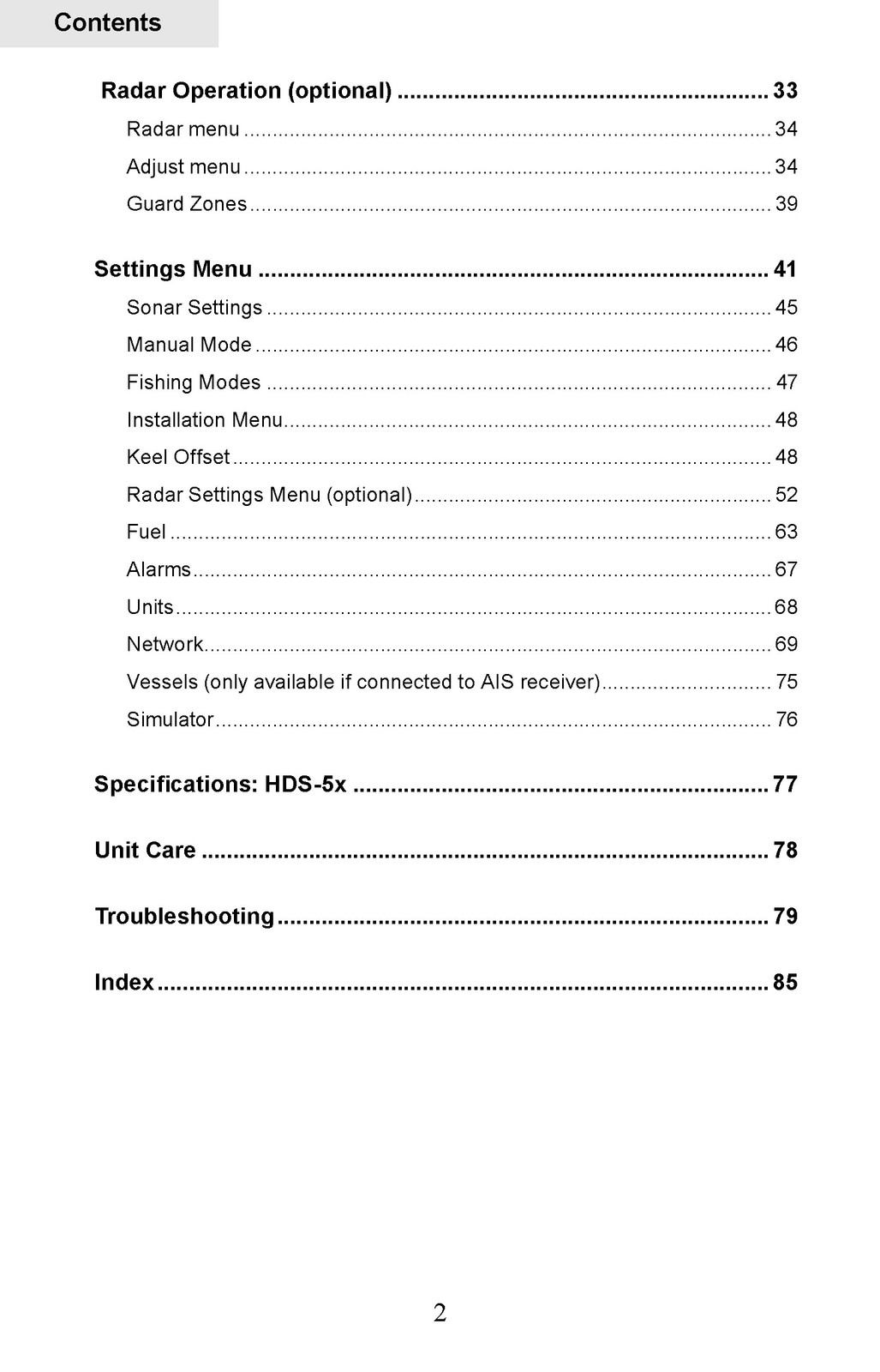 LOWRANCE HDS-5X User Manual – Operation Guide – TOUGH LOOP BINDING & JACKET