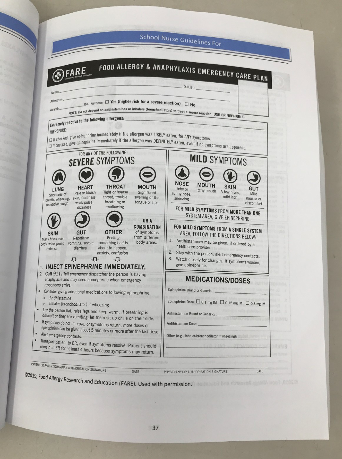 School Nurse Resource Manual, V. Taliaferro (ed), C. Resha (ed), 2020, E-102