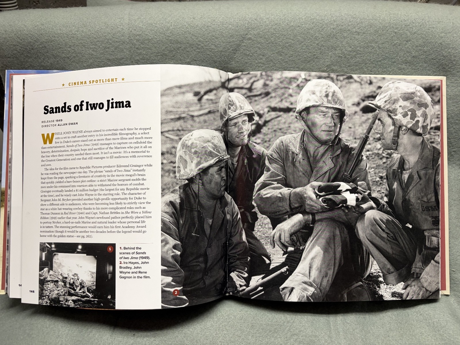 (a106) – DUKE – The Official John Wayne Movie Book – 300-pages