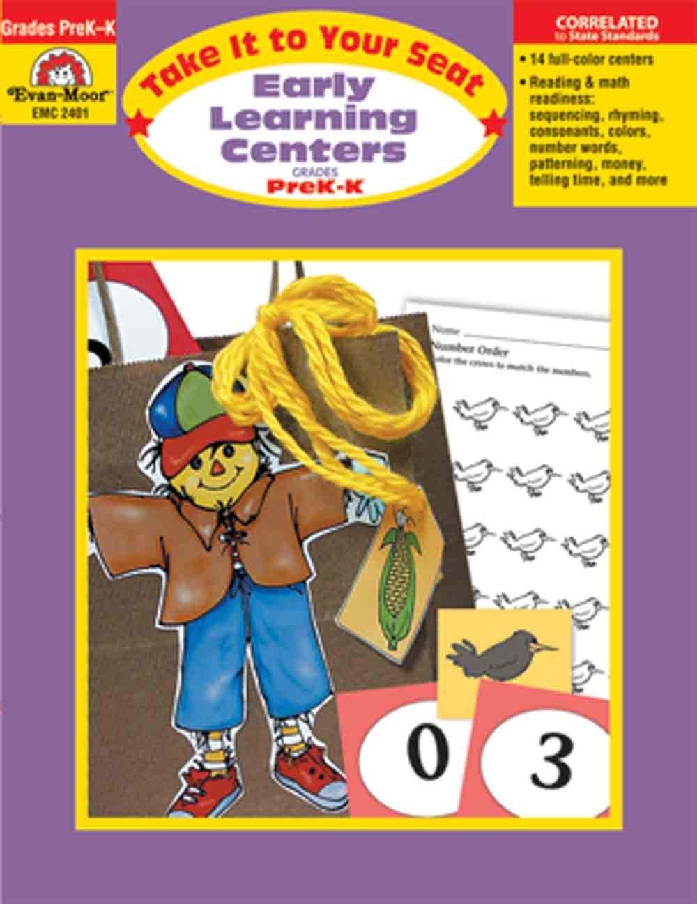 Early Learning Centers – paperback Evan-Moor