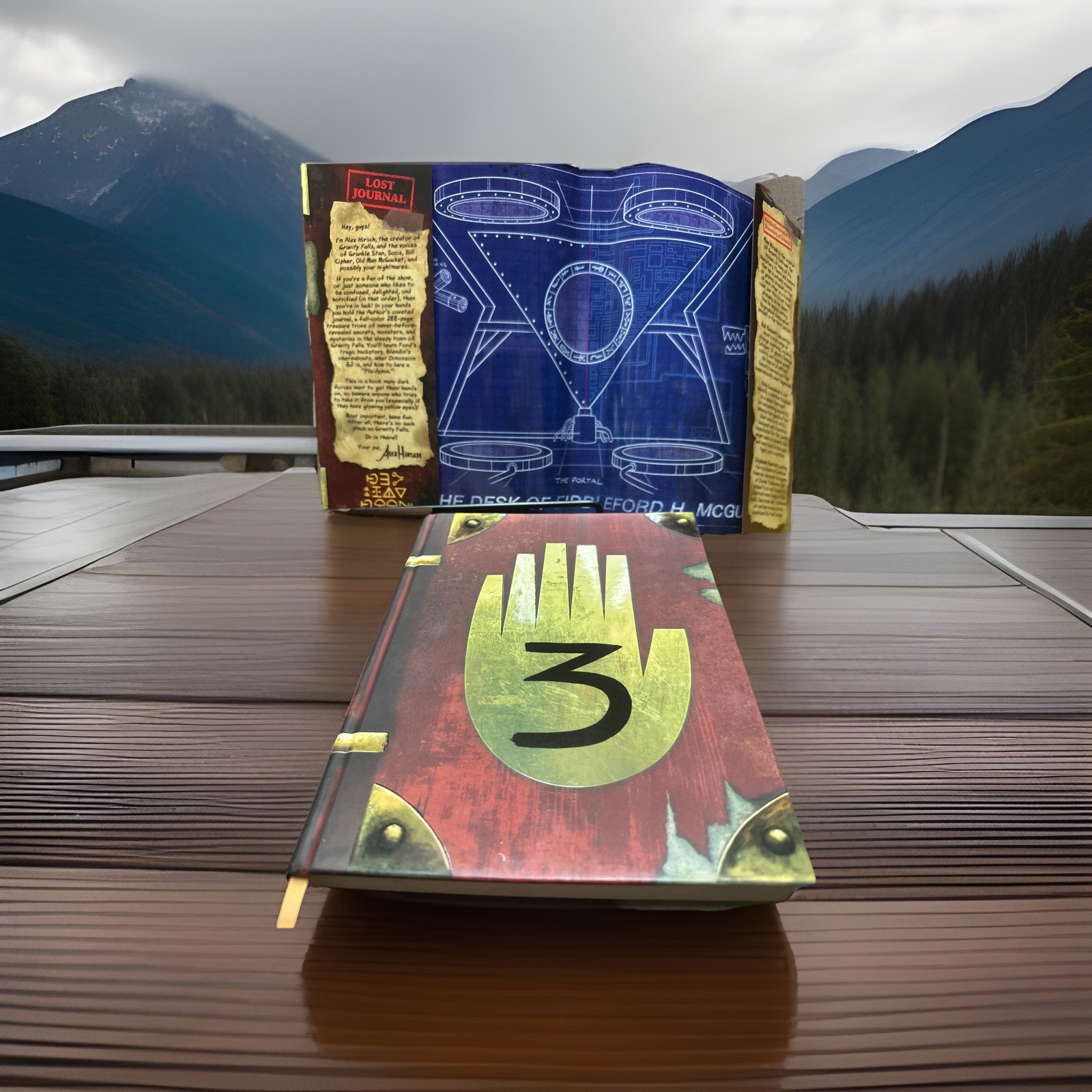 “Gravity Falls, Journal 3”, Alex Hirsch, 2016, 1st Edition Hardcover