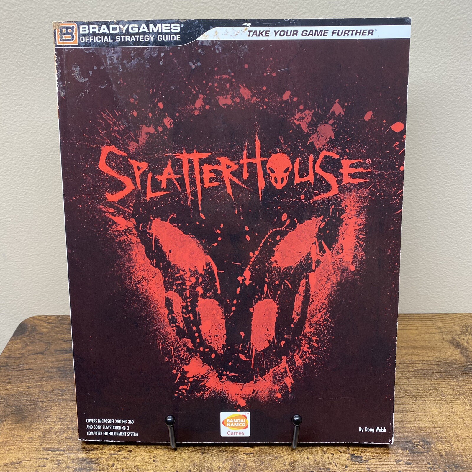 Splatterhouse by Bandai Namco – BradyGames Official Strategy Guide Book