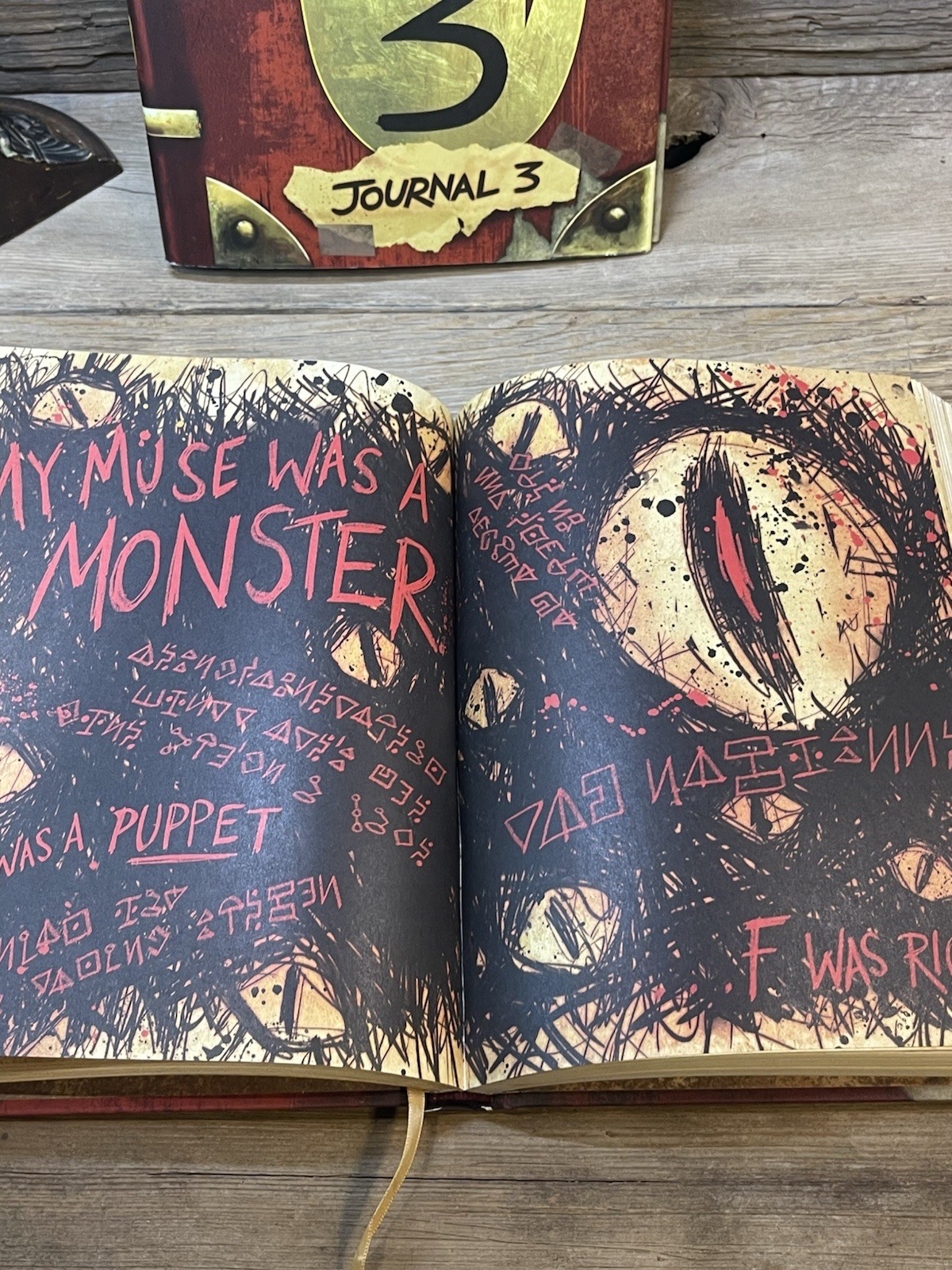 “Gravity Falls Journal 3” Alex Hirsch & Rob Renzetti, HC 1st Ed July 2016