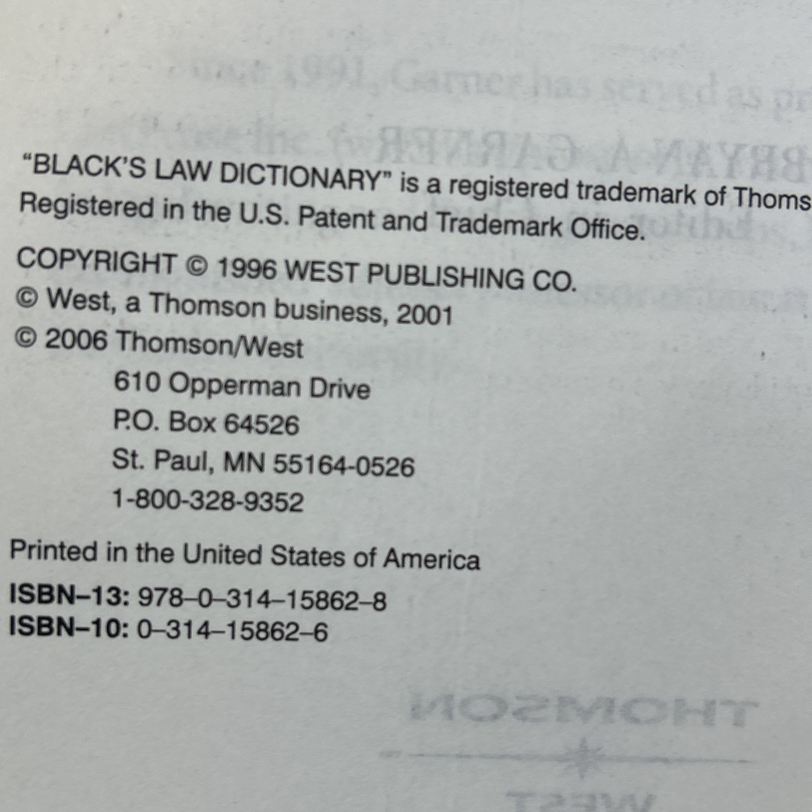 Black’s Law Dictionary (Pocket), 3rd Edition – Paperback
