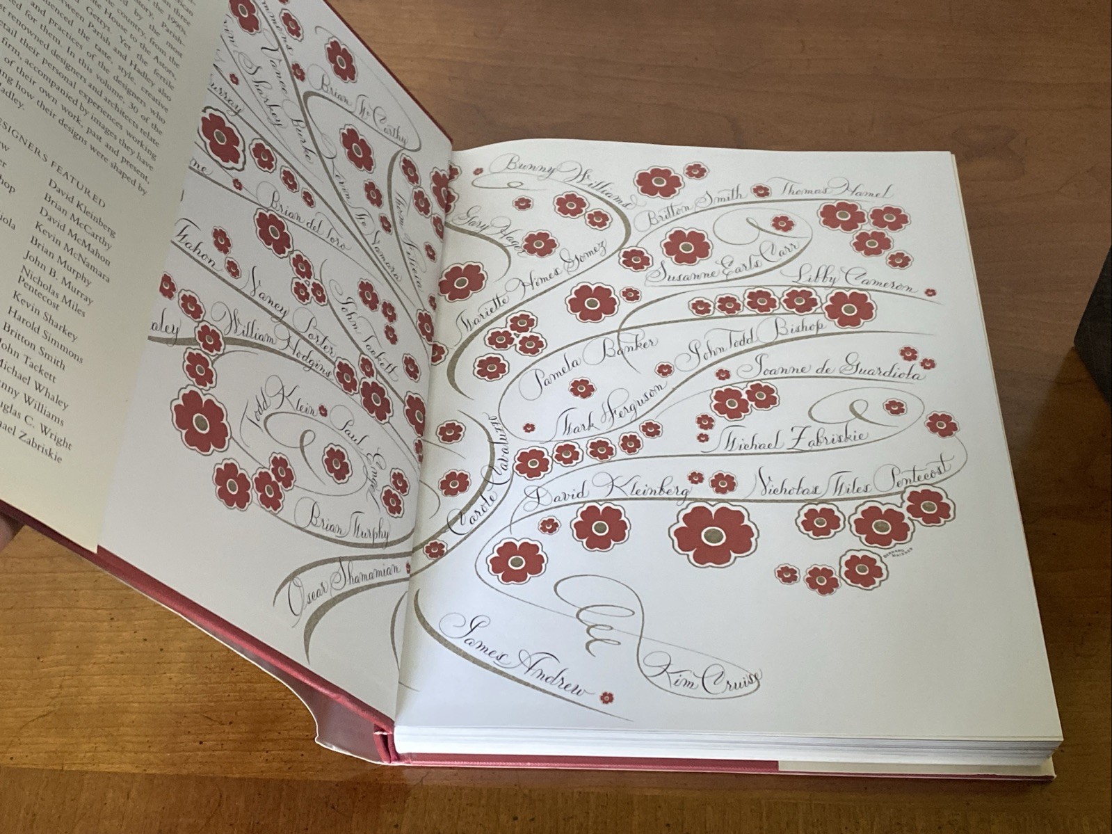 The Parish-Hadley Tree of Life – Interior Design History Book w/Photographs