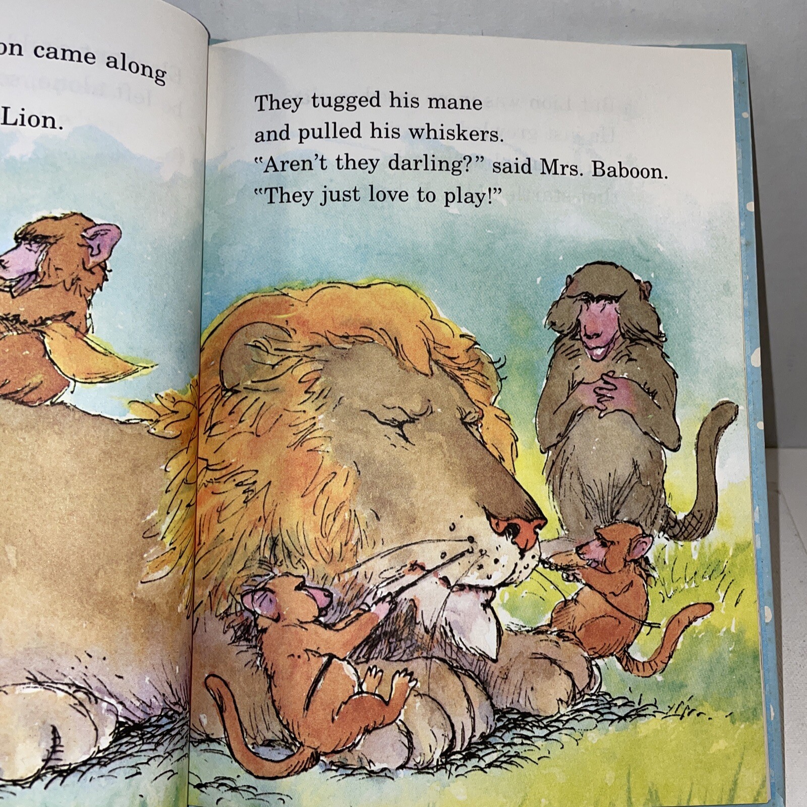VTG Snow Lion Hardcover David M. McPhail Parents Magazine Press 1982 Read Aloud