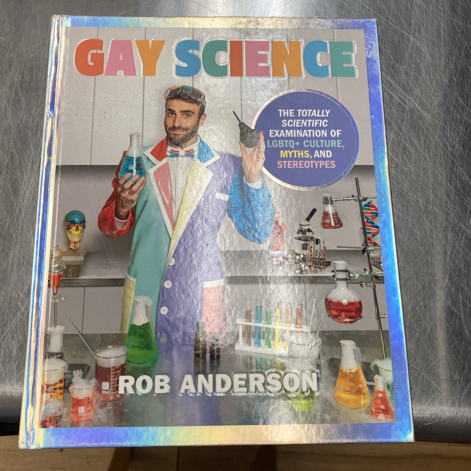 Gay Science Rob Anderson 2024 Hardcover Humor LGBT Dorling Kindersley Book