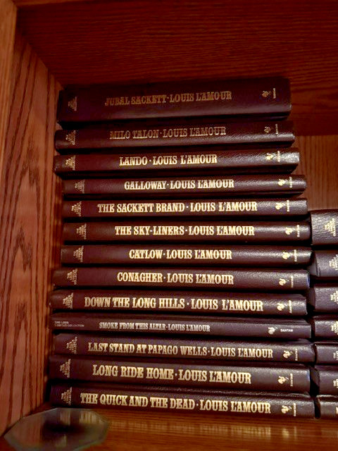LOUIS L’AMOUR LEATHERETTE BOOKS