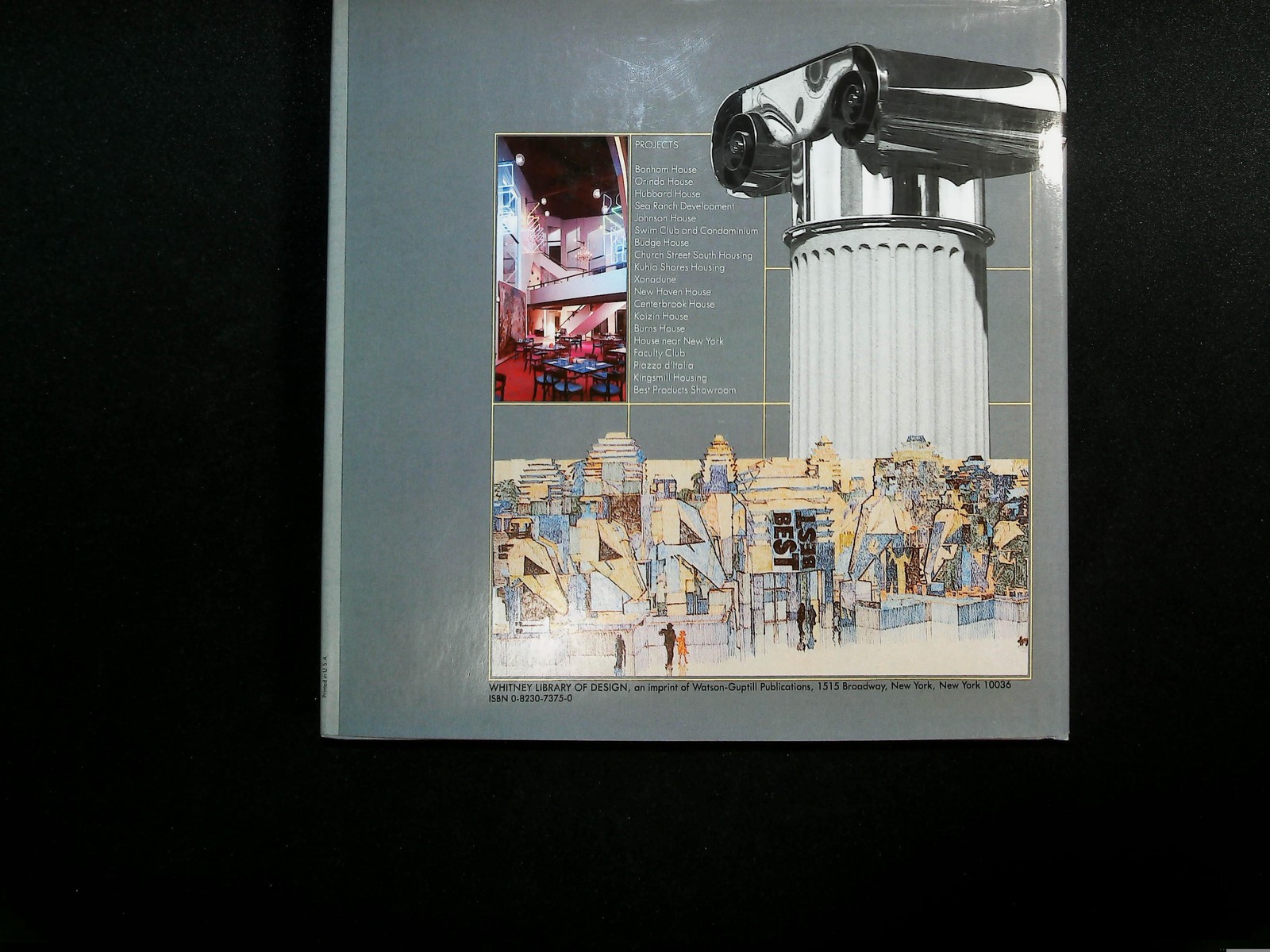 Charles Moore by Gerald Allen – Whitney Library of Design 1980 HC