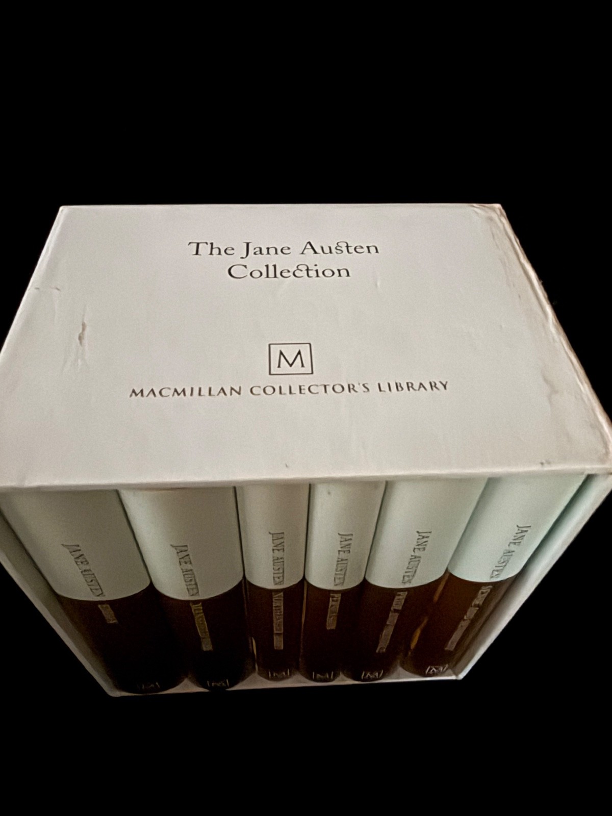 Jane Austen Collection Hardcover Pocketbooks by Macmillian 6 Gilded Novels