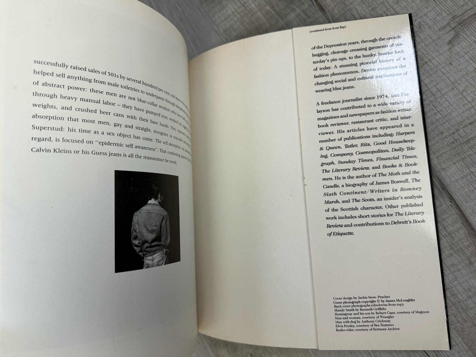 Denim An American Legend Iain Finlayson Paperback 127 Pages 11X9.5” 1990