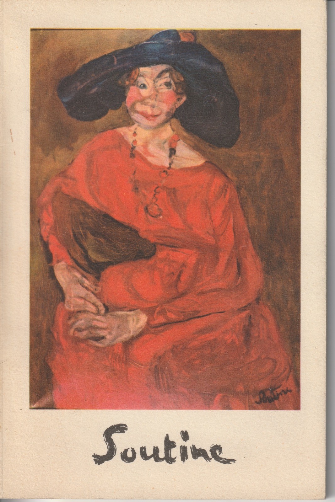 Soutine ( 20 pages featuring paintings by Chaim Soutine;one per page)