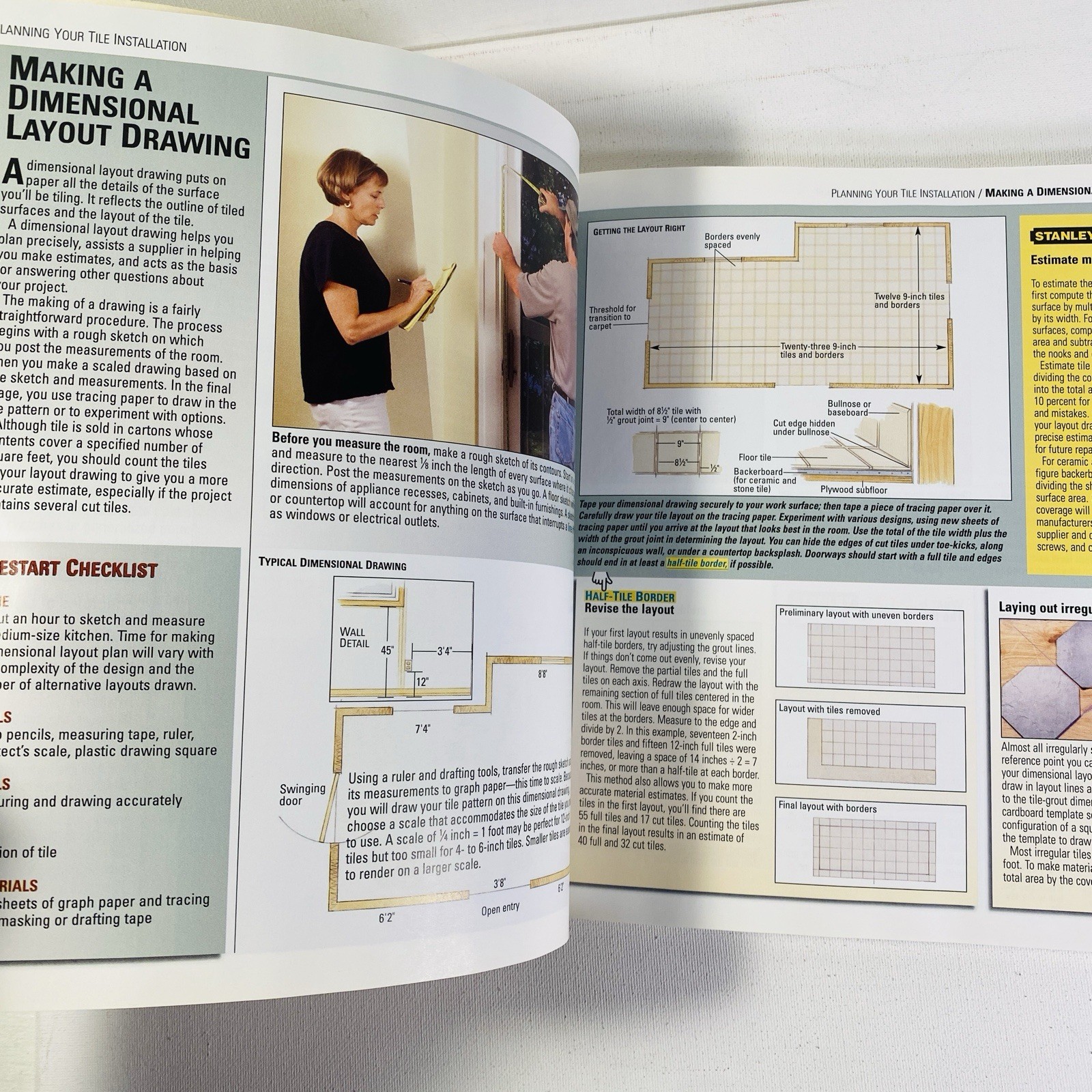 Complete Tiling by Stanley Complete Projects Staff and Ken Sidey 2004, Trade PB
