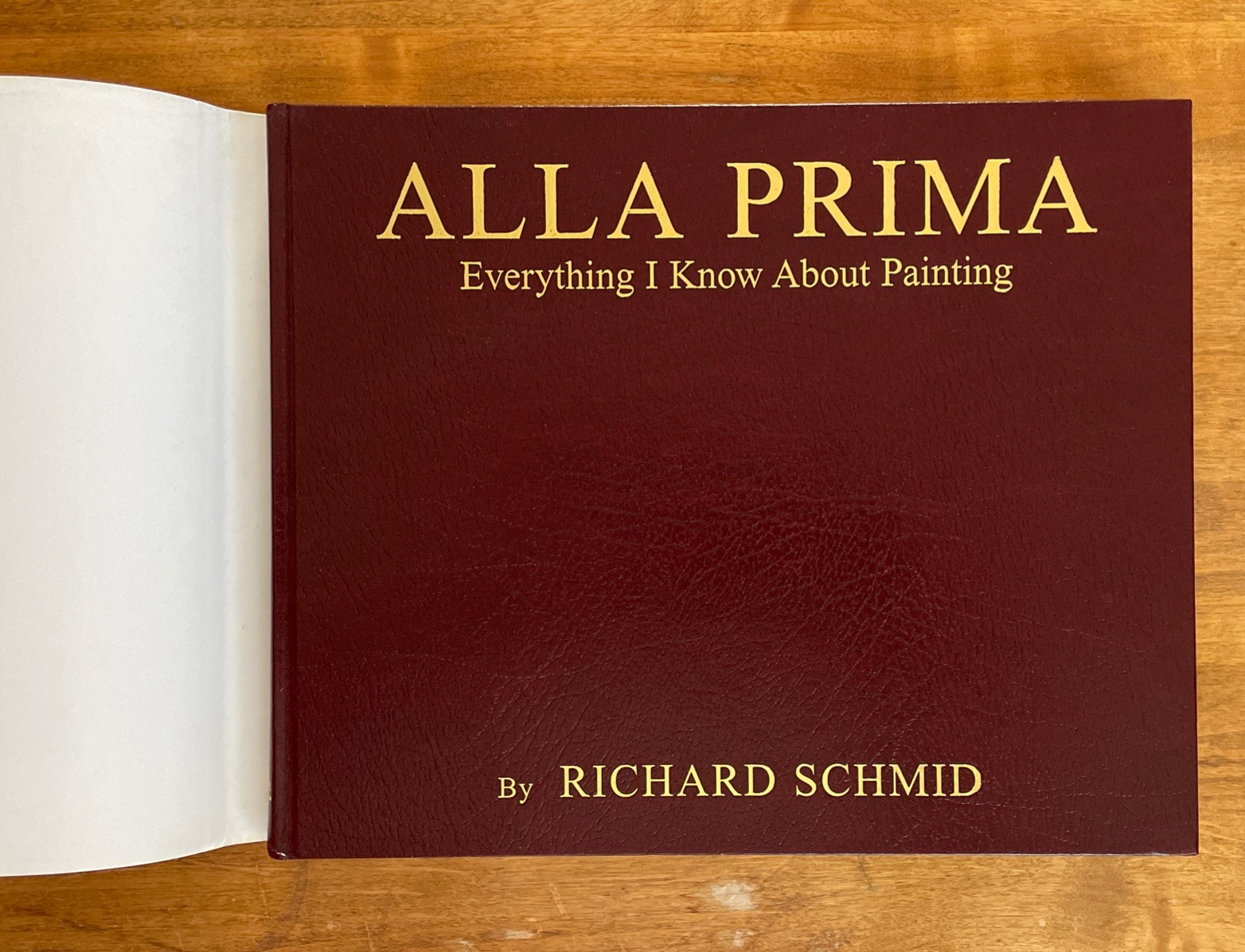 Alla Prima: Everything I Know About Painting by Richard Schmid Hardcover