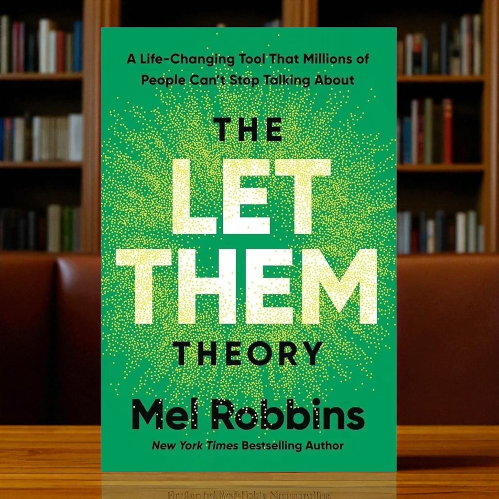 The Let Them Theory by Mel Robbins Paperback Book Brand New Self Help Free Ship
