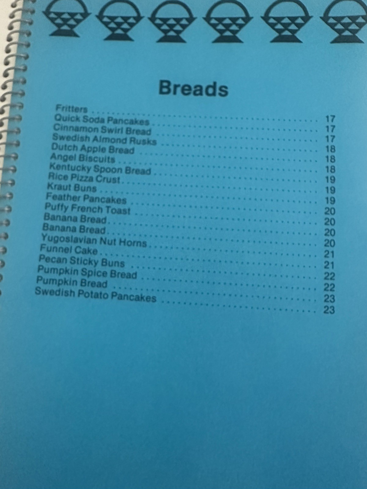Vintage 1989 Bloomfield United Methodist Church Cookbook – Des Moines