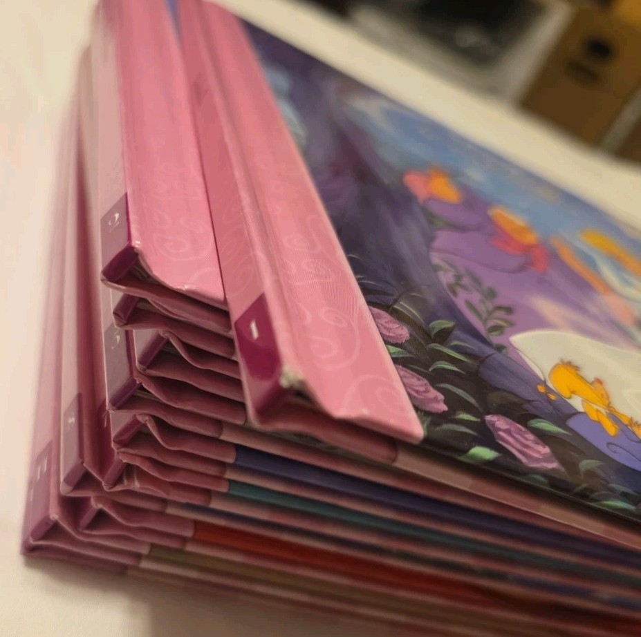 Disney Princess Story Books Library Lot 11 Book Set