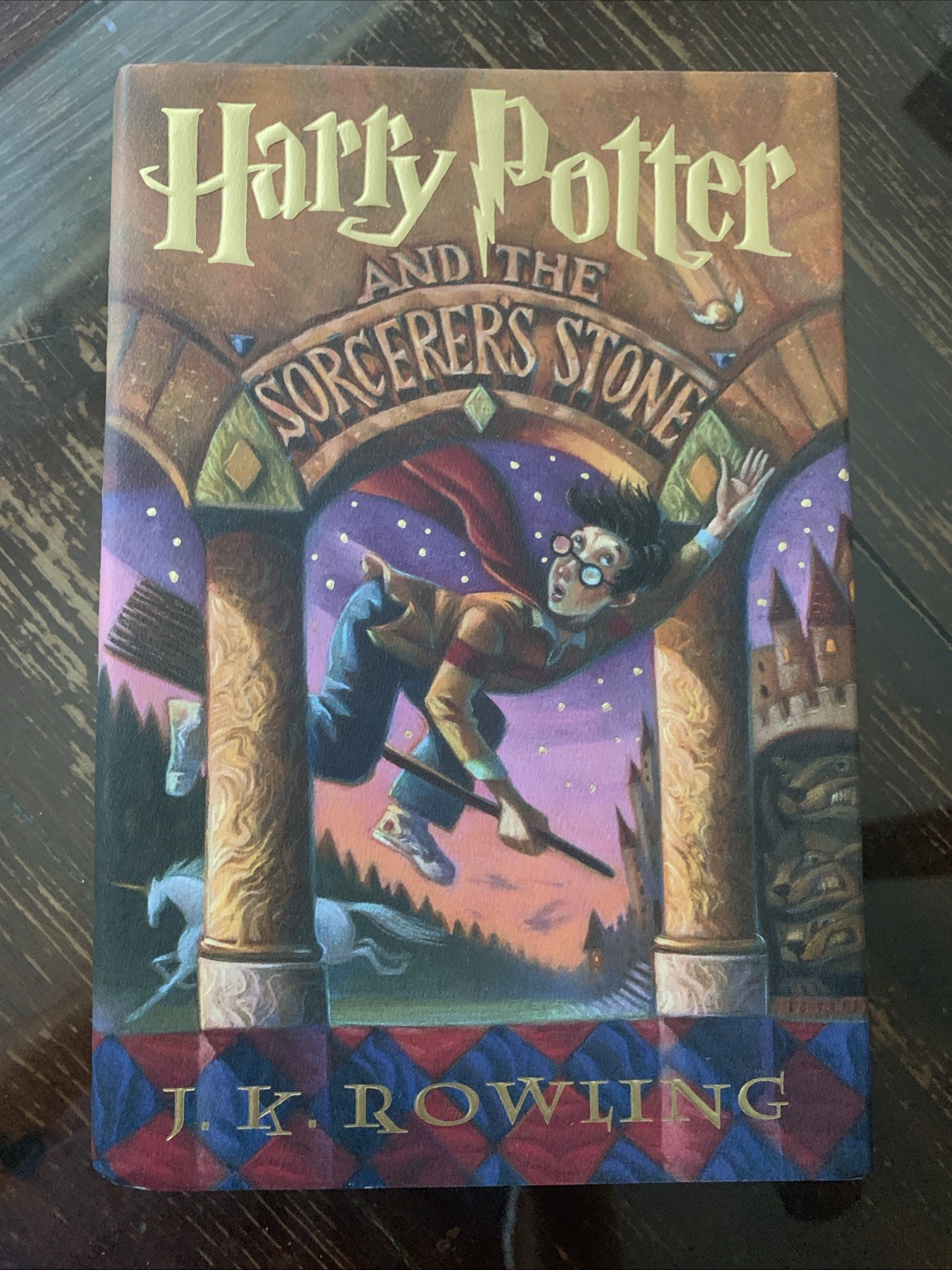 Harry Potter Sorcerer’s Stone Arthur A. Levine Books Scholastic Hardcover