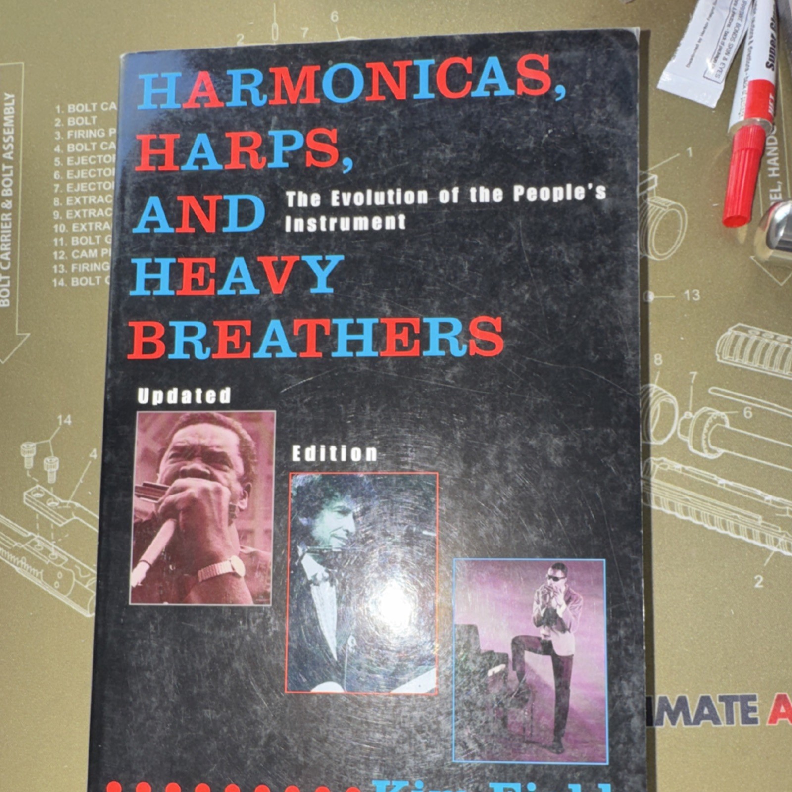 Cooper Square Press Harmonicas Harps Heavy Breathers Kim Field Paperback Updated