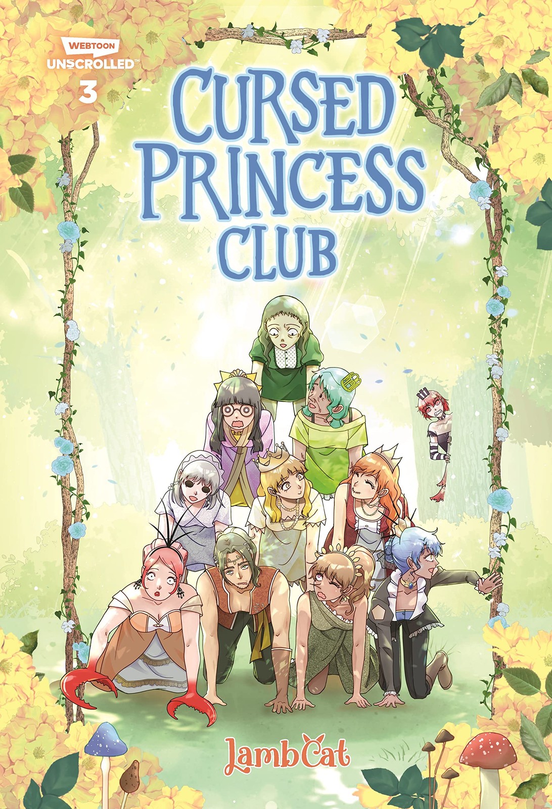 Cursed Princess Club, Vol. 3: A WEBTOON Unscrolled Graphic Novel (Cursed Princes