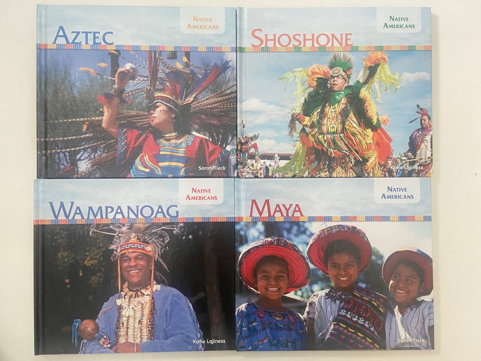 ABDO Publishing Native Americans 20 Hardcover Book Lot Big Buddy Books Sarah Tie