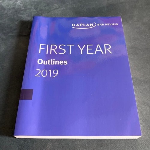 First Year Outlines, Kaplan Bar Review, Good Book