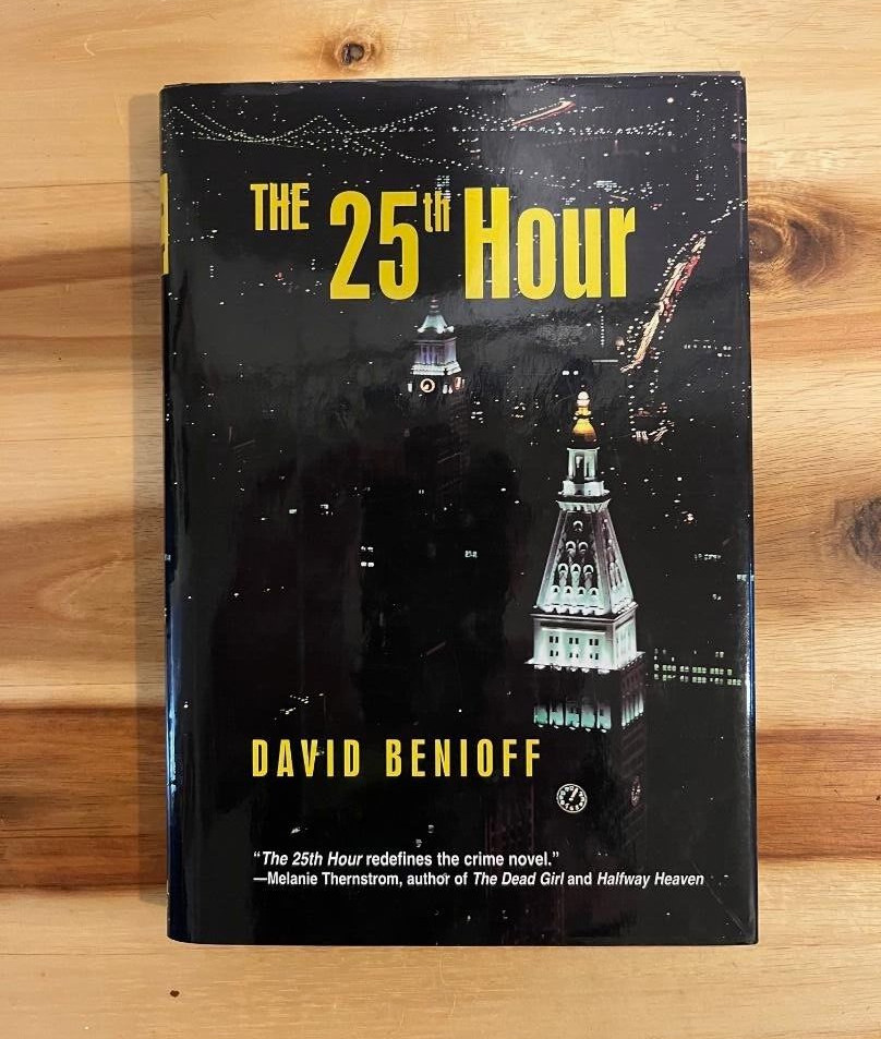 David Benioff – 25th Hour – Signed 1st Edition 1st Print HC – (Spike Lee Film)