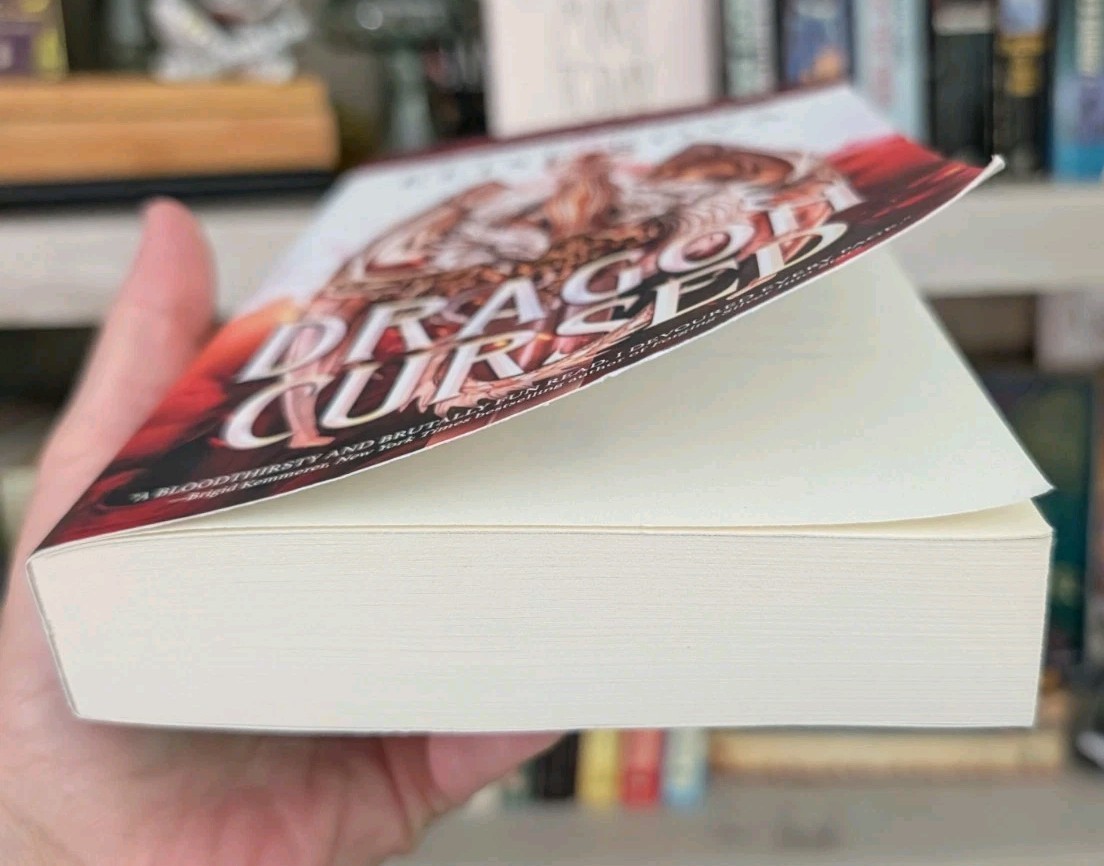 Dragon Cursed ARC by Elise Kova Uncorrected Proof, Romantasy