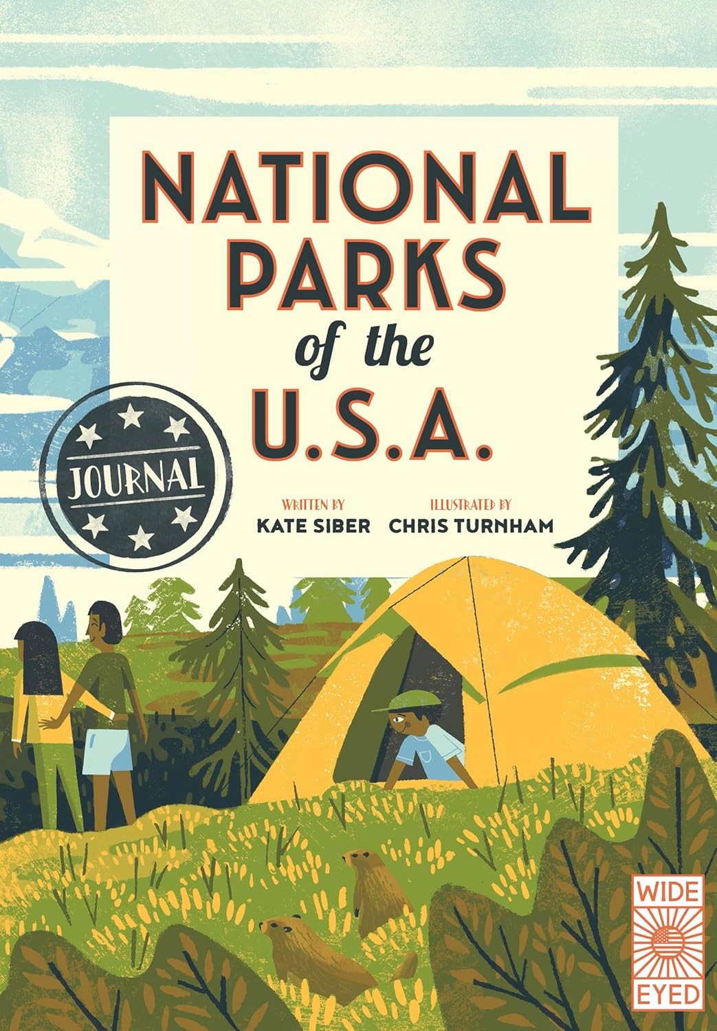 National Parks of the USA Journal Hardcover by Kate Siber