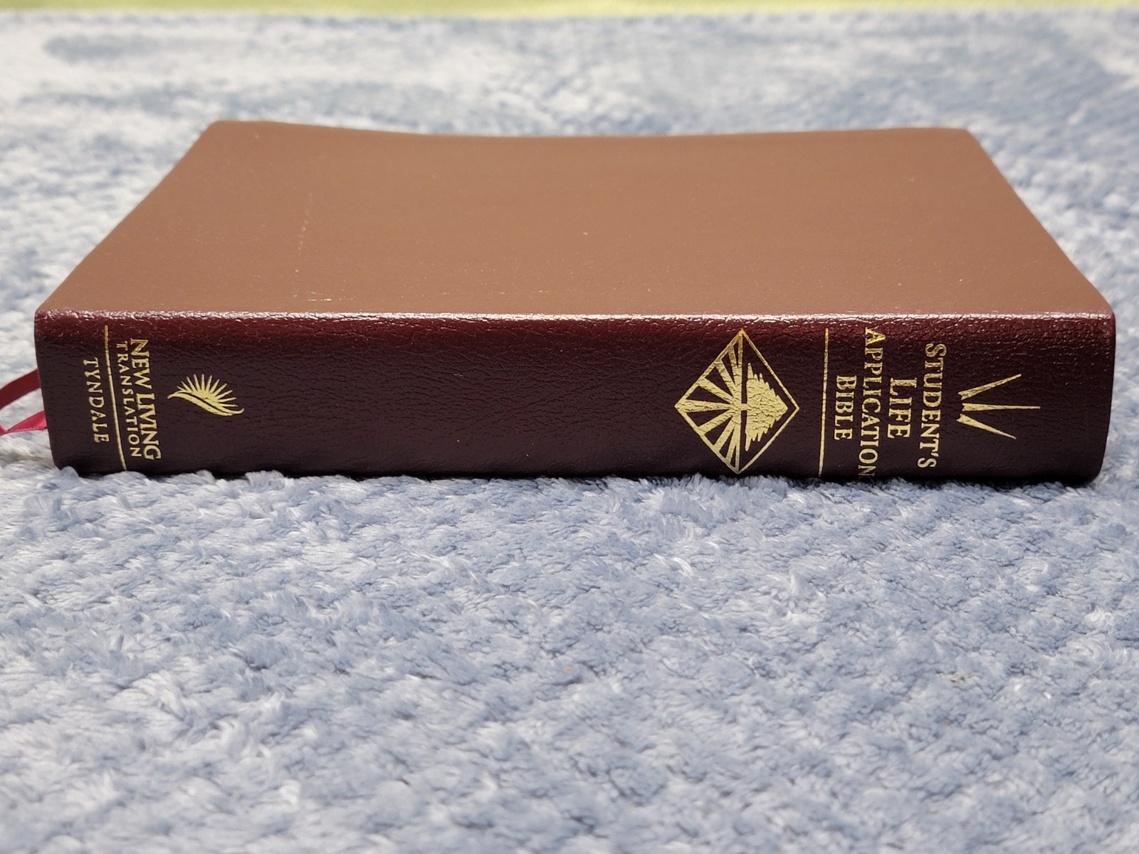 Life Application Study Bible New Living Translation Tyndale Burgundy Book
