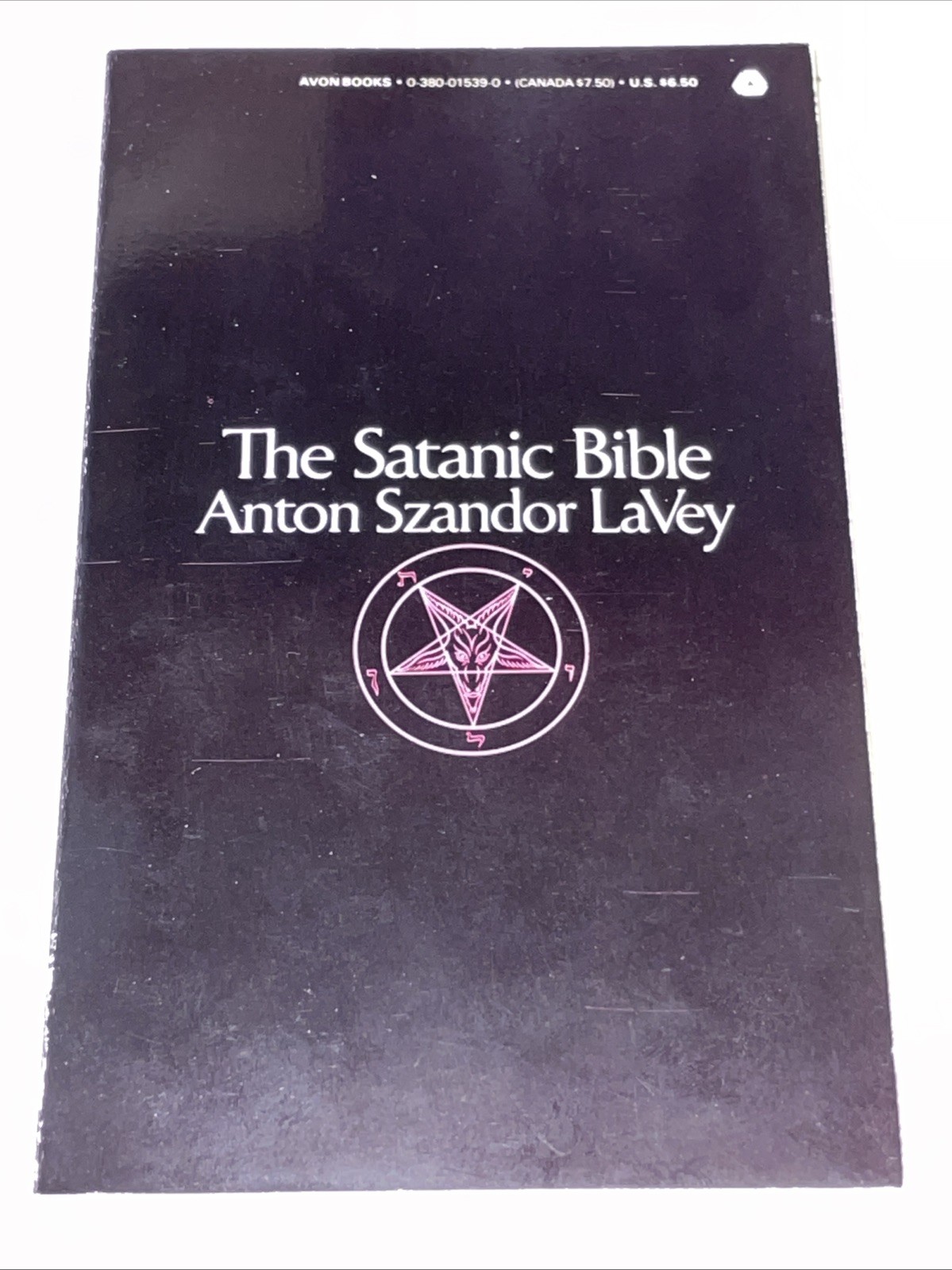 The Satanic Bible Anton LaVey 1st Ed 37th Printing SATANISM No Website Vintage