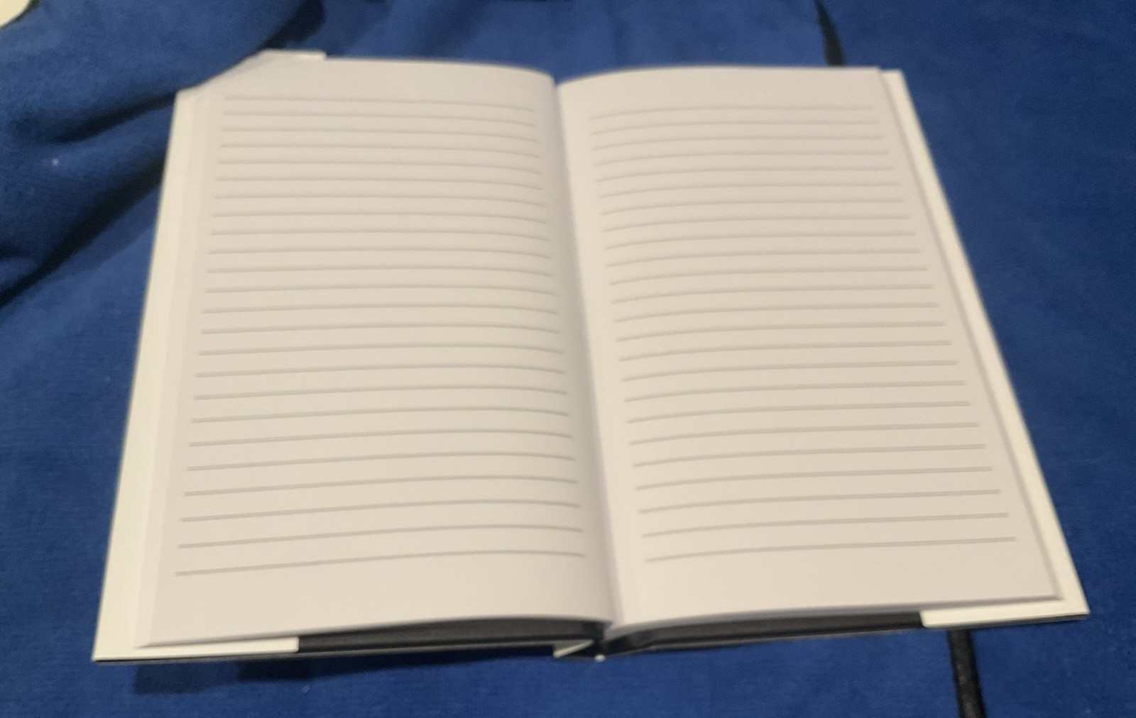 8.5″ X 5.5″ White Lay -Flat Custom cover Diary 50 pages