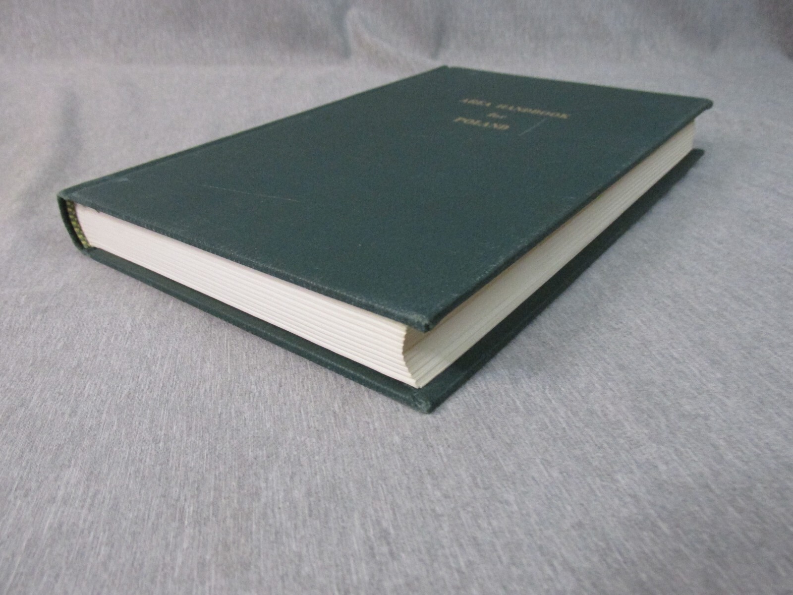 AREA HANDBOOK FOR POLAND 1973 DA PAM 550-162 Hardback