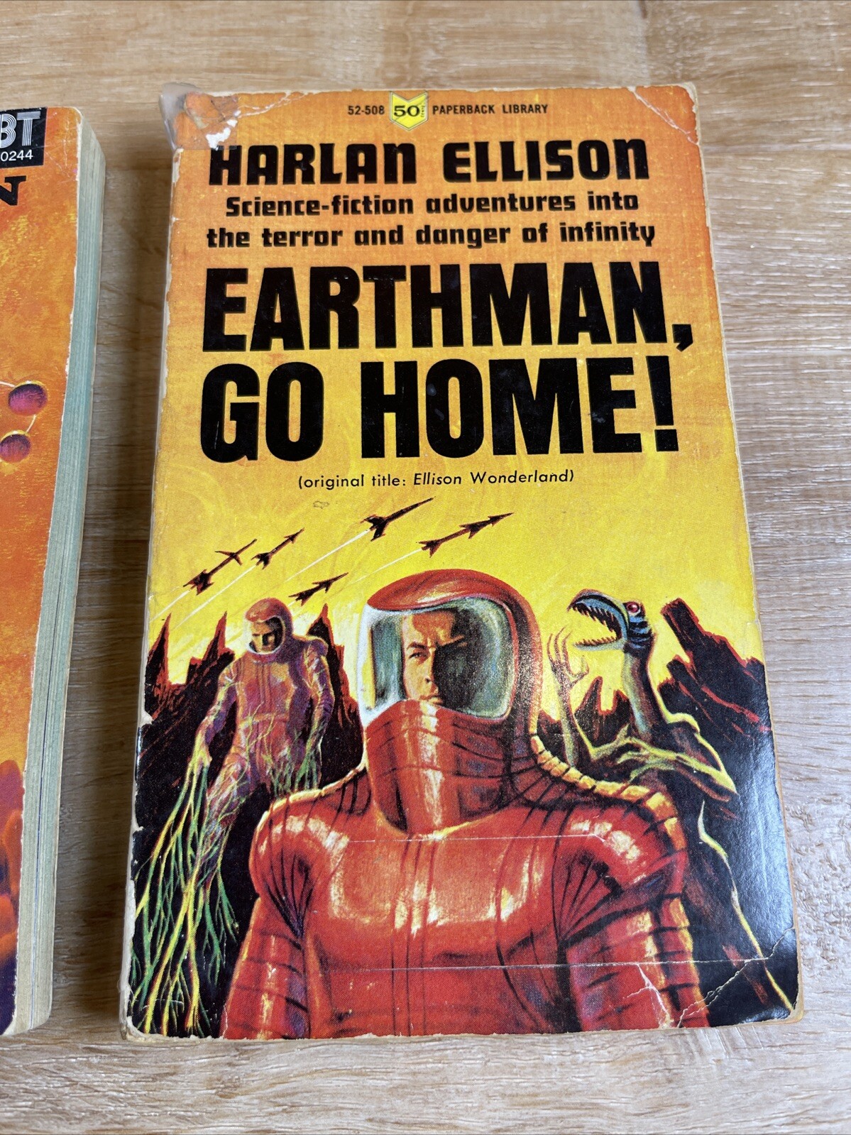 Harlan Ellison PB Book Lot Doomsman Earthmam Go Home Ellison Wonderland