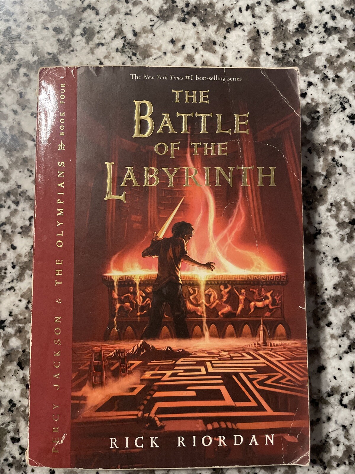 Battle of the Labyrinth by Rick Riordan (2011, Trade Paperback)
