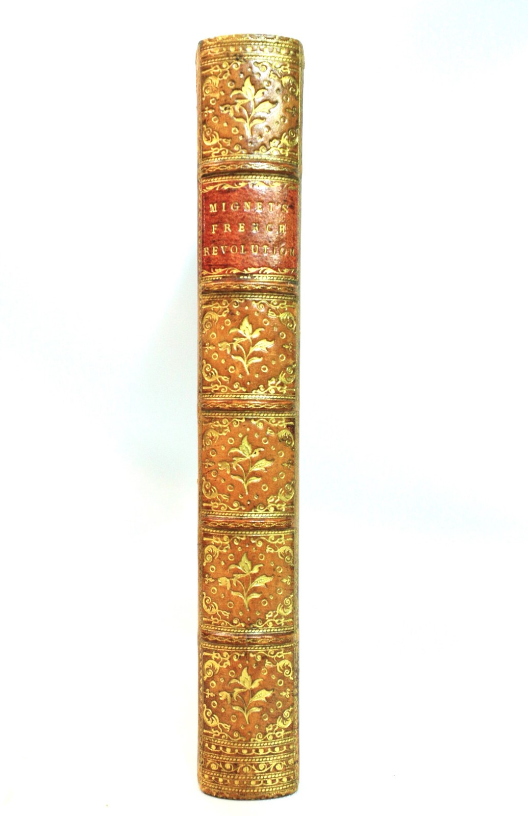 1846 Fine Binding, Riviere. Mignets French Revolution 1789-1814. Very Good