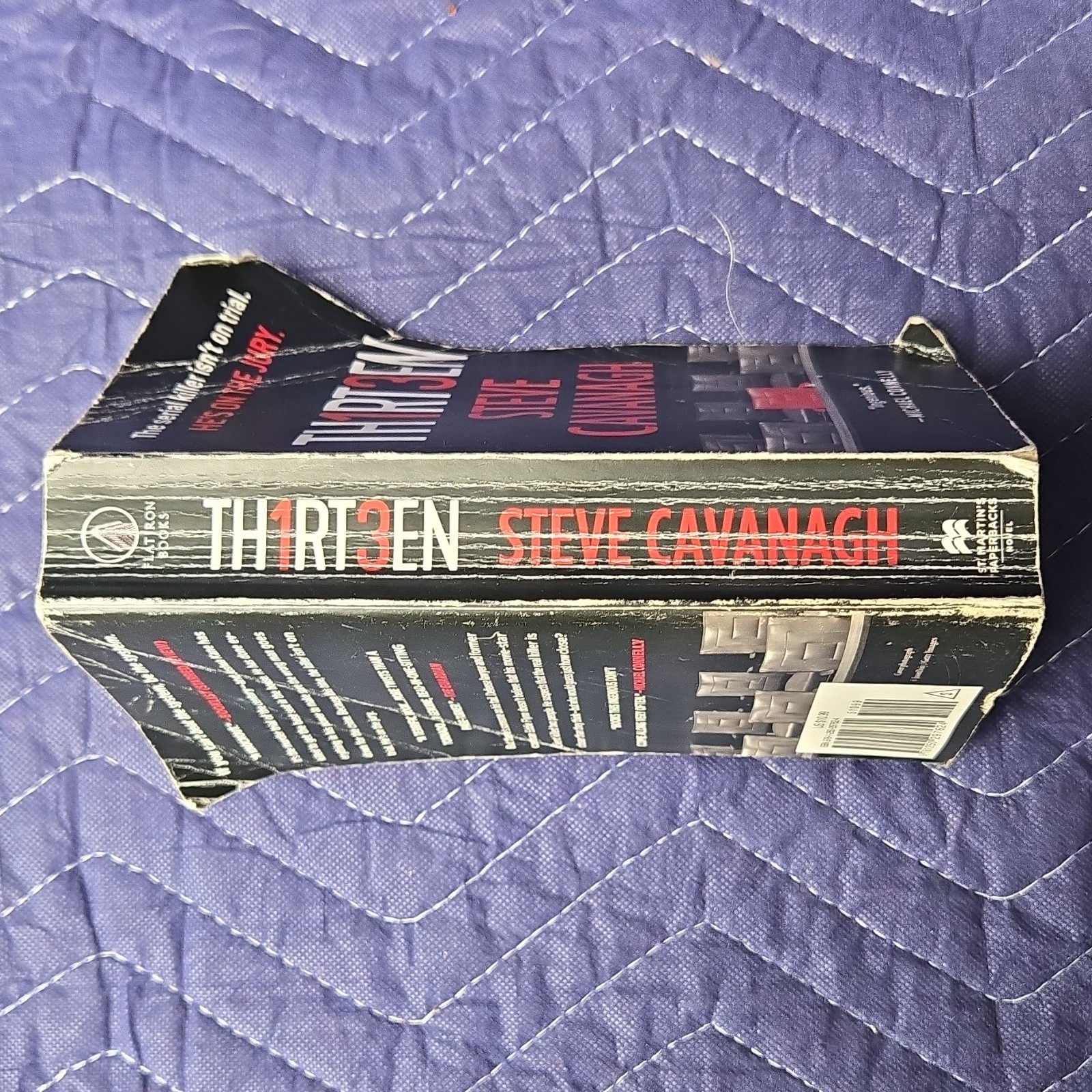 Steve Cavanagh Thirteen Mass Market Flatiron Books Eddie Flynn Fiction Thriller