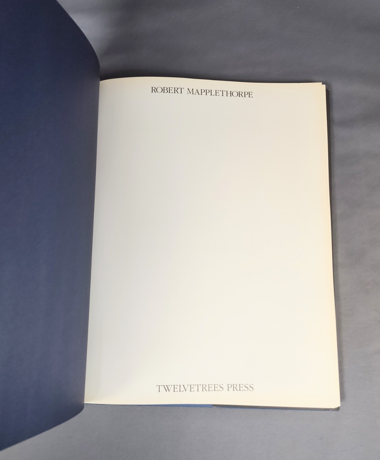 Robert Mapplethorpe: Certain People 1985 Twelvetrees Press First Edition 1/5000