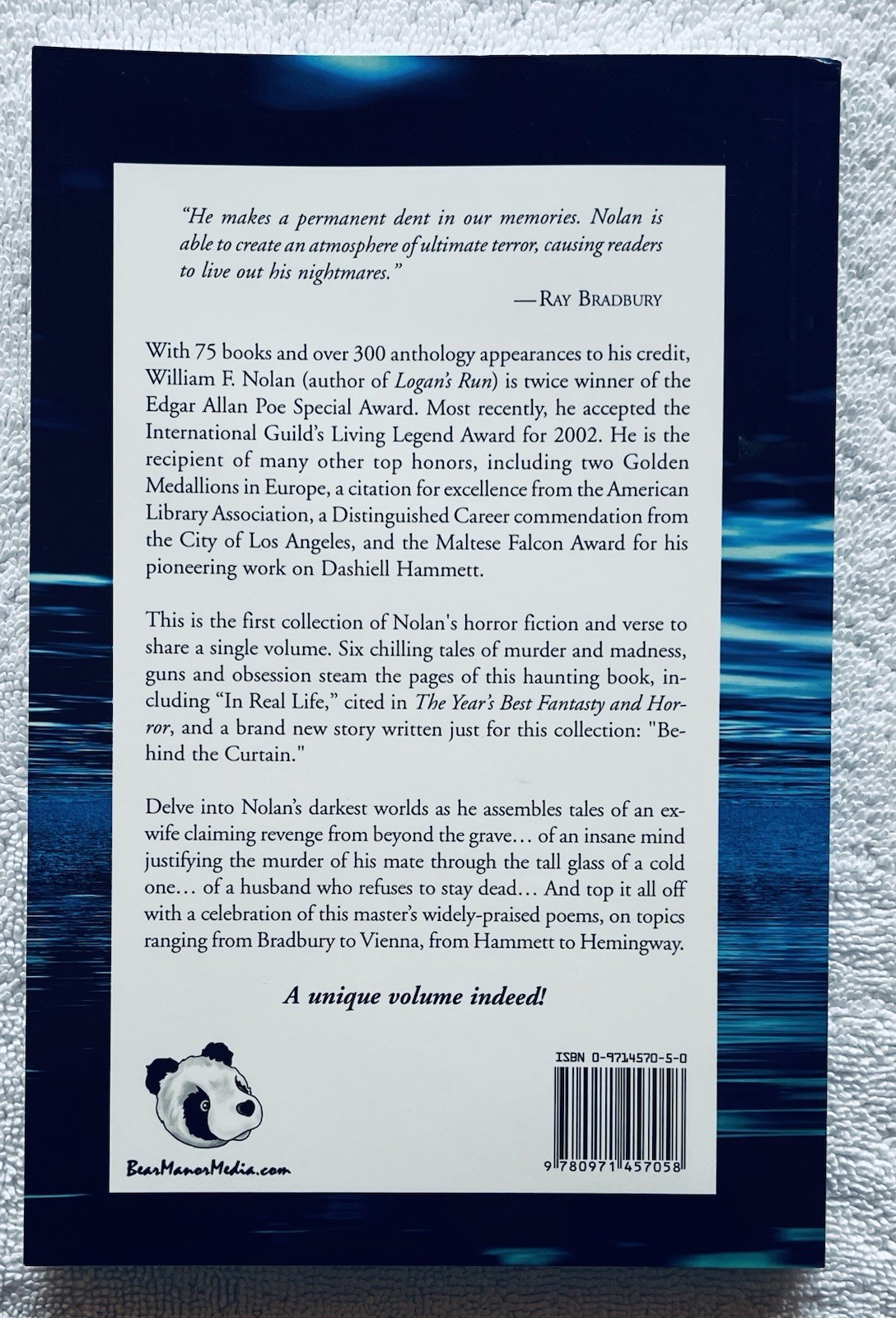 Have You Seen The Wind? Selected Stories and Poems ~ William F. Nolan ~ Signed