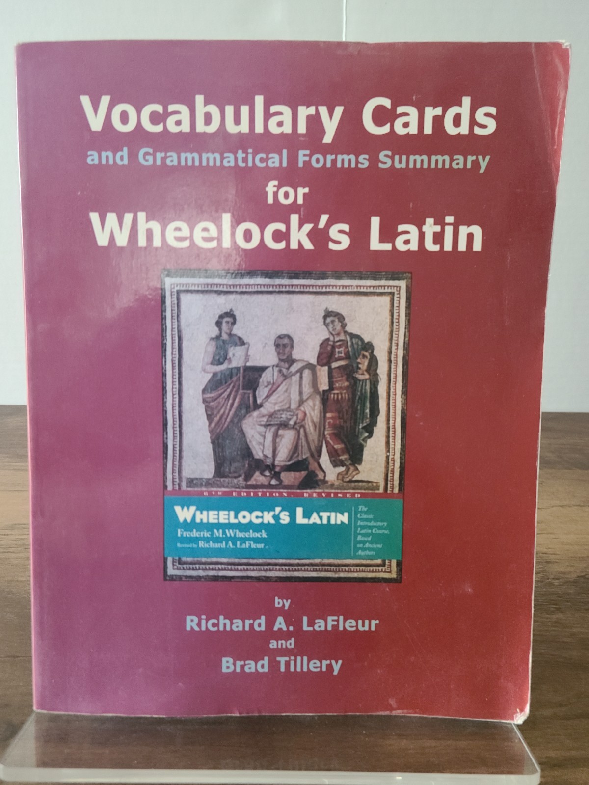 Vocabulary Cards and Grammatical Forms Summary for Wheelock’s Latin