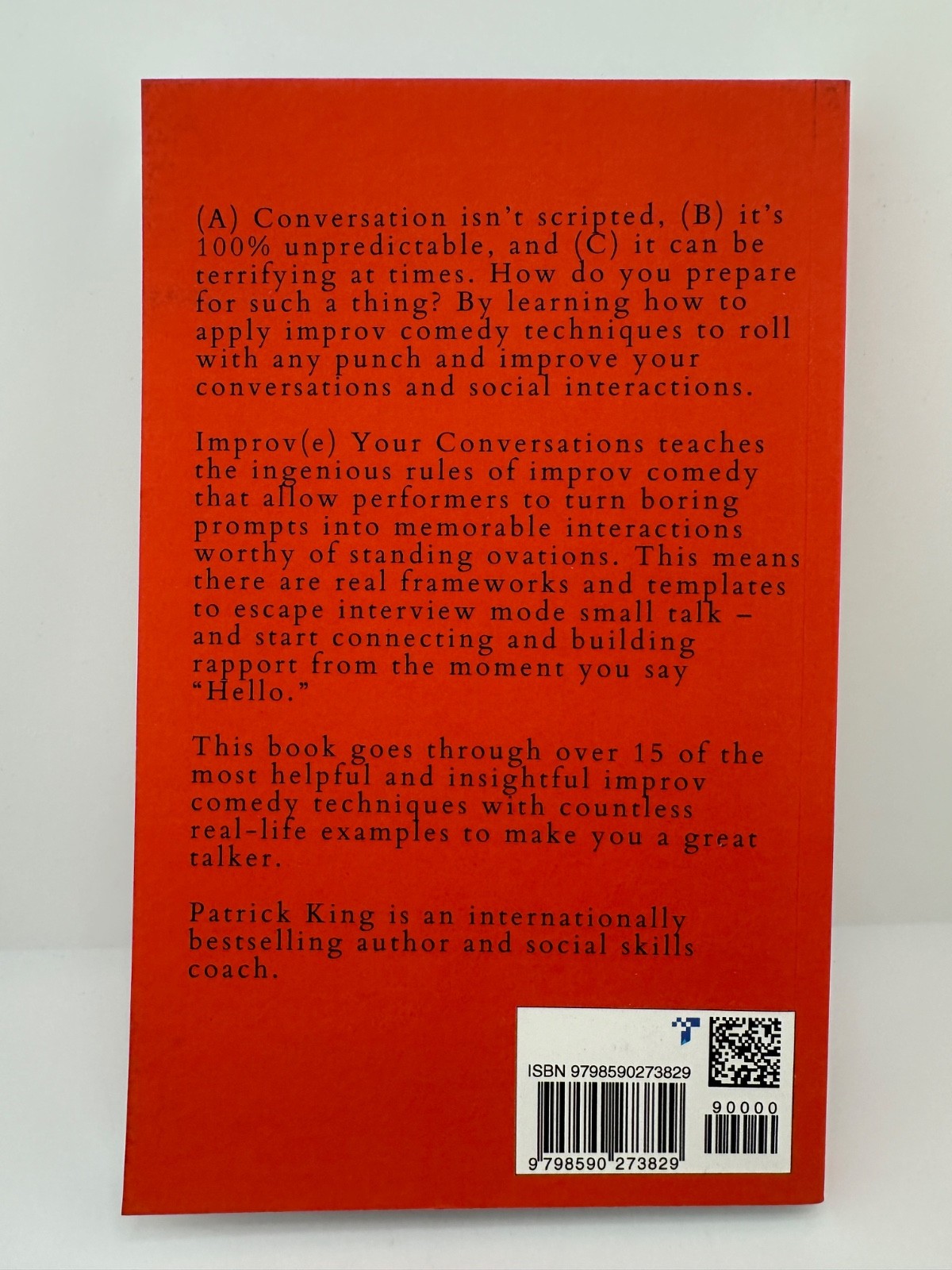 Improv(e) Your Conversations 2nd Ed Patrick King PB 2023