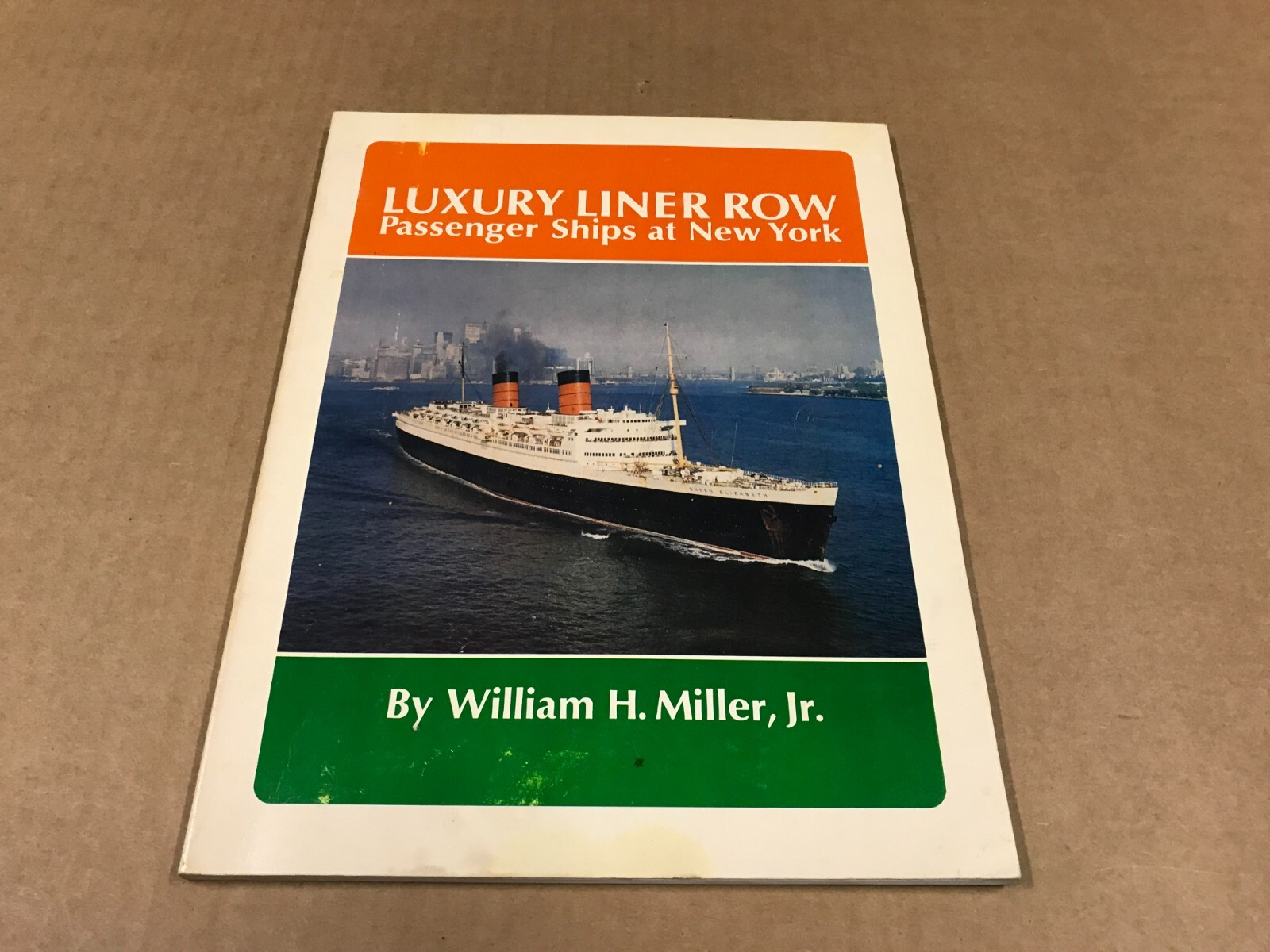 VTG 1981 Luxury Liner Row Passenger Ships at New York by William H. Miller Jr.