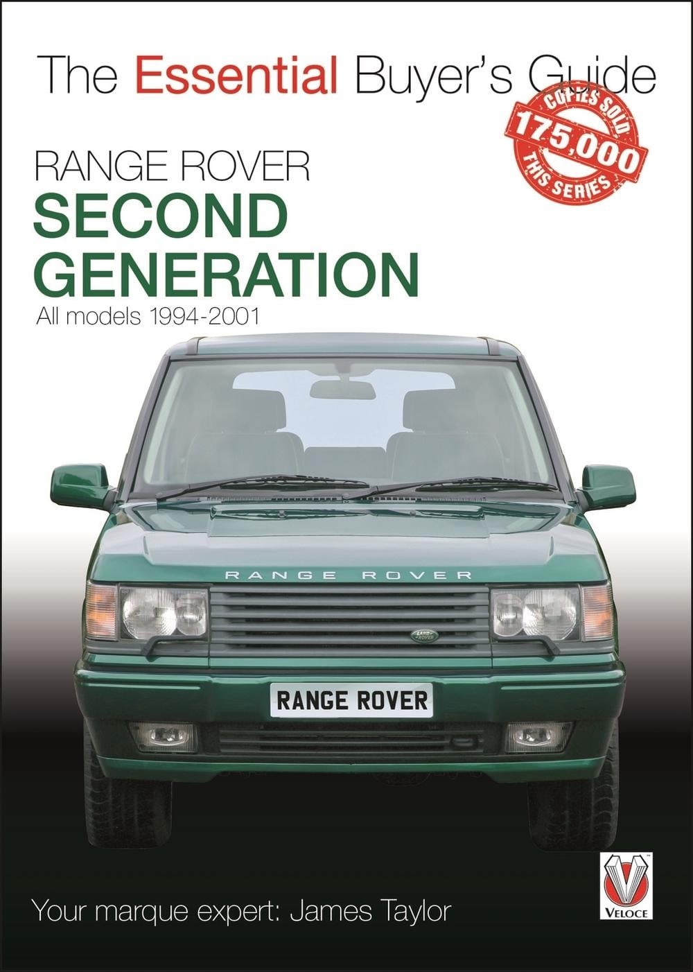 Range Rover: Second Generation 1994-2001 by James Taylor (English) Paperback Boo