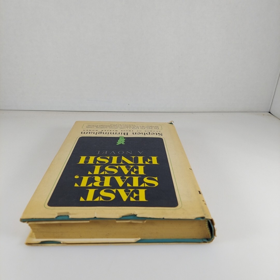 Fast Start, Fast Finish by Stephen Birmingham 1966 New American Library HCDJ BCE